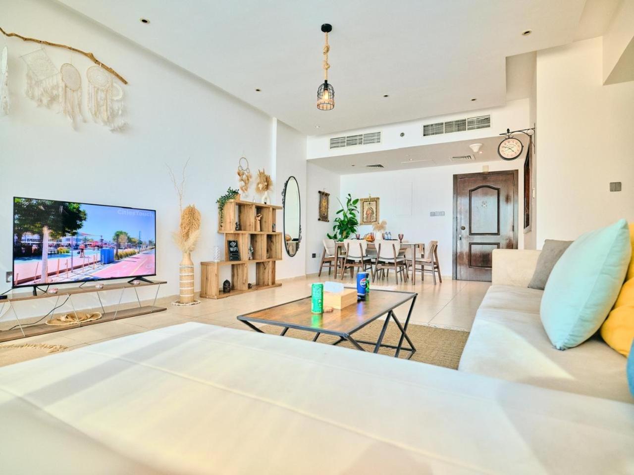 Wonderful Two Bed Room With Full Marina View Дубай Екстериор снимка